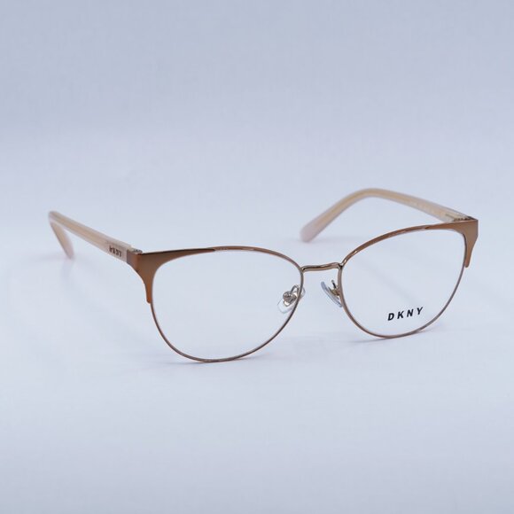 Dkny DY5654 1242 Eyeglasses Rose Gold 54mm Cat Eye Frame